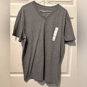 Goodfellow & Co Men's Gray V-Neck T-Shirt